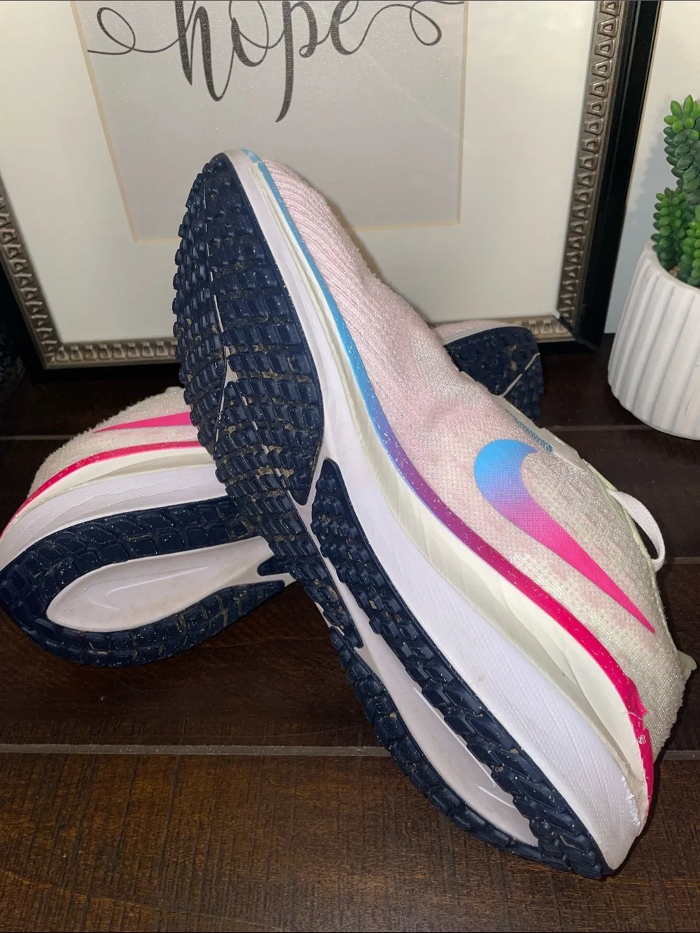Nike ZoomX Vomero 17 Pink Foam Multi Color Size 9.5